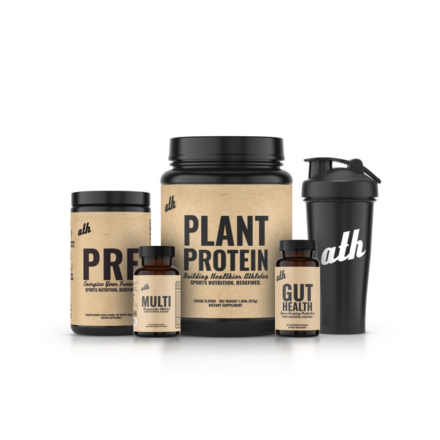 Organic Plant Protein Starter Bundle with Blender Bottle